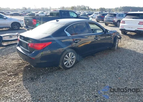 2015 Infiniti Q50 Premium/Sport z USA, uszkodzony, nr VIN JN1BV7AP5FM335838